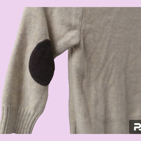 H&M kids children's girl's wool blend knit sweater in cream size 12-18M. - Picture 5 of 7